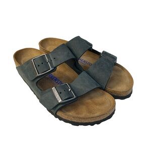 Birkenstock Arizona Dark Gray Sandals 37